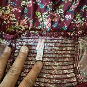 cropped wide leg halter neck jumpsuit by xhilaration